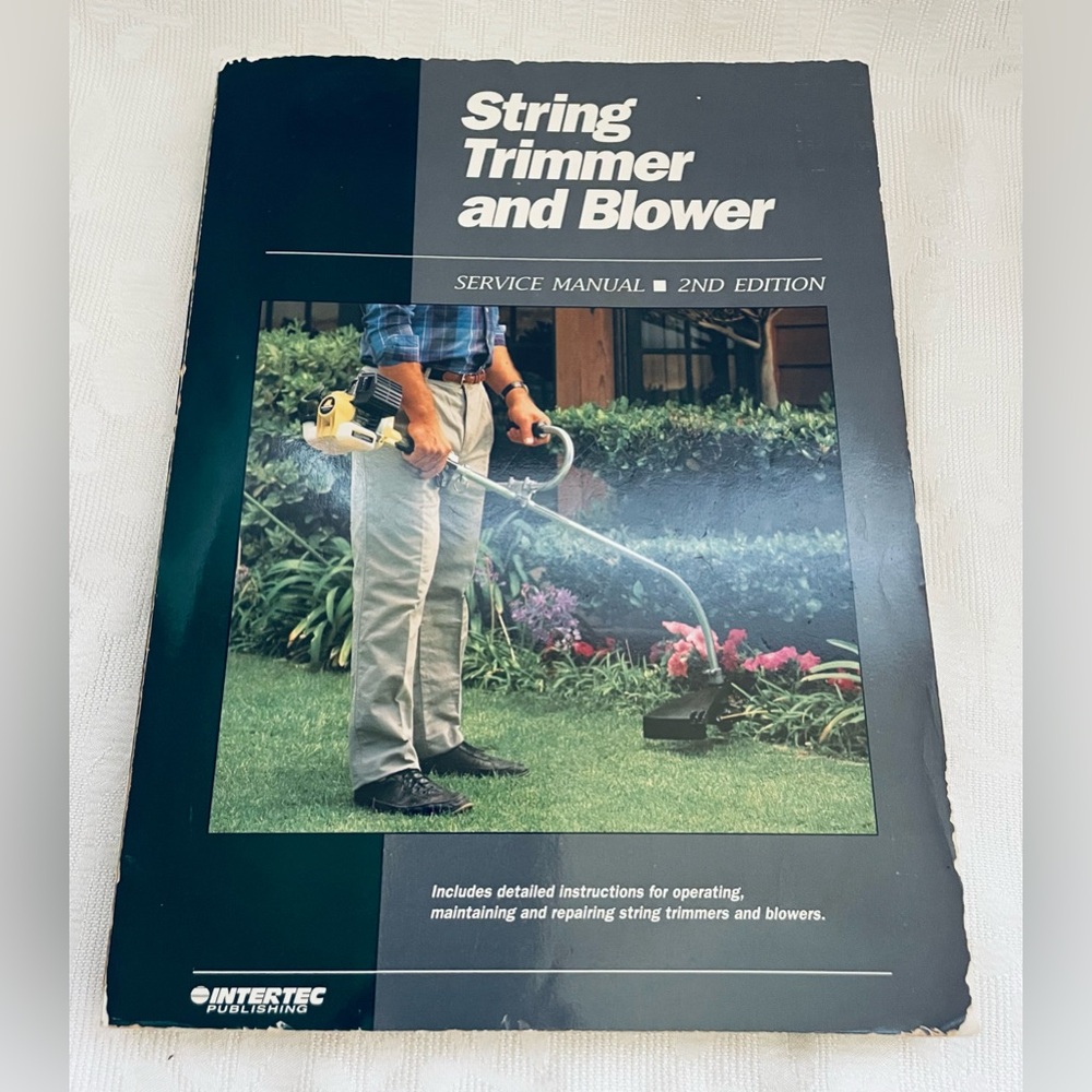 Intertec Universal String Trimmer And Blower repair Service Manual book 1992